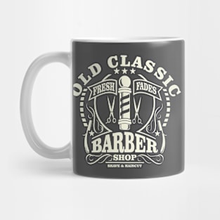 Old Classic Barber Vintage Design Mug